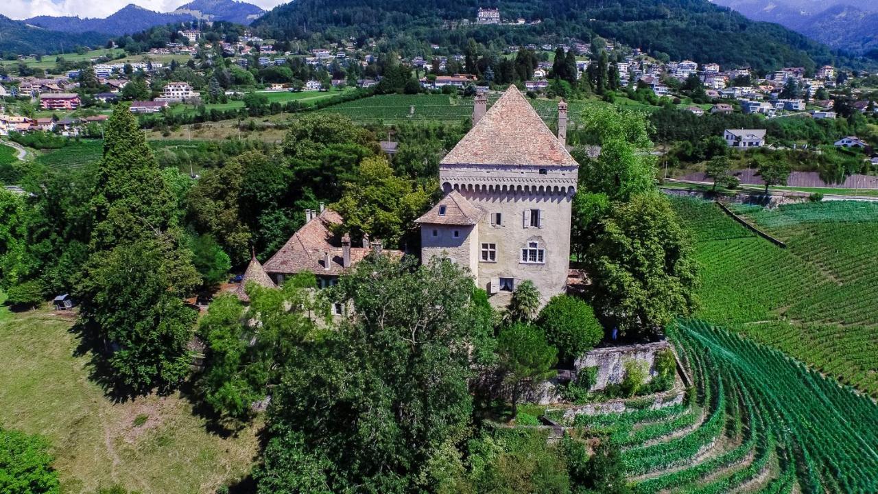 A Castle Spirit Apartment In Chateau Du Chatelard Clarens Zewnętrze zdjęcie